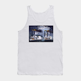 Midnight Race on the Mississippi 1875 Tank Top